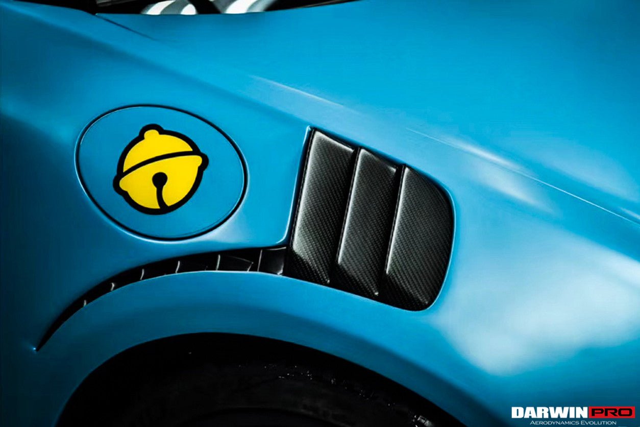 2016 - 2019 Porsche 911 991.2 Carrera /Targa 4/4S GT2RS Style Partial Carbon Fiber Fender